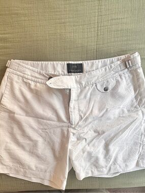 Fox Brothers Seersucker Men’s Swim Trunks
